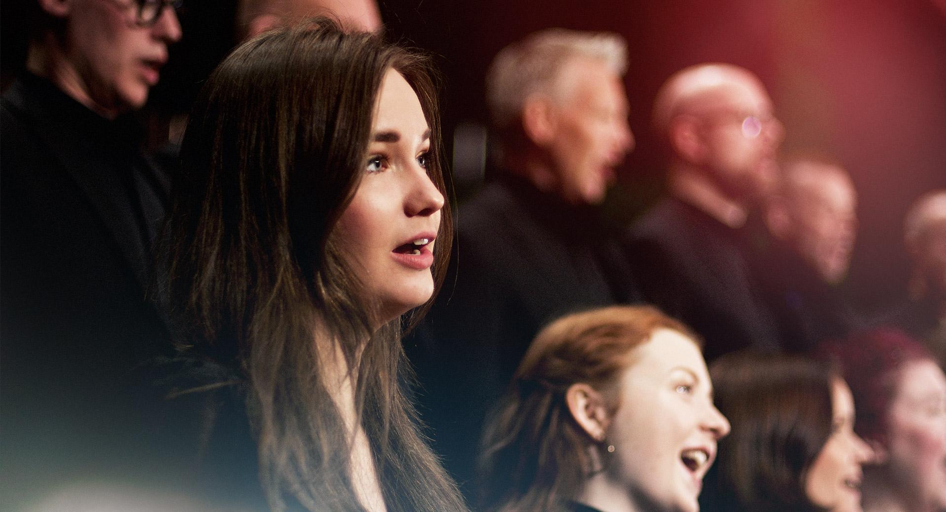 Radiokören, en solist i fokus.