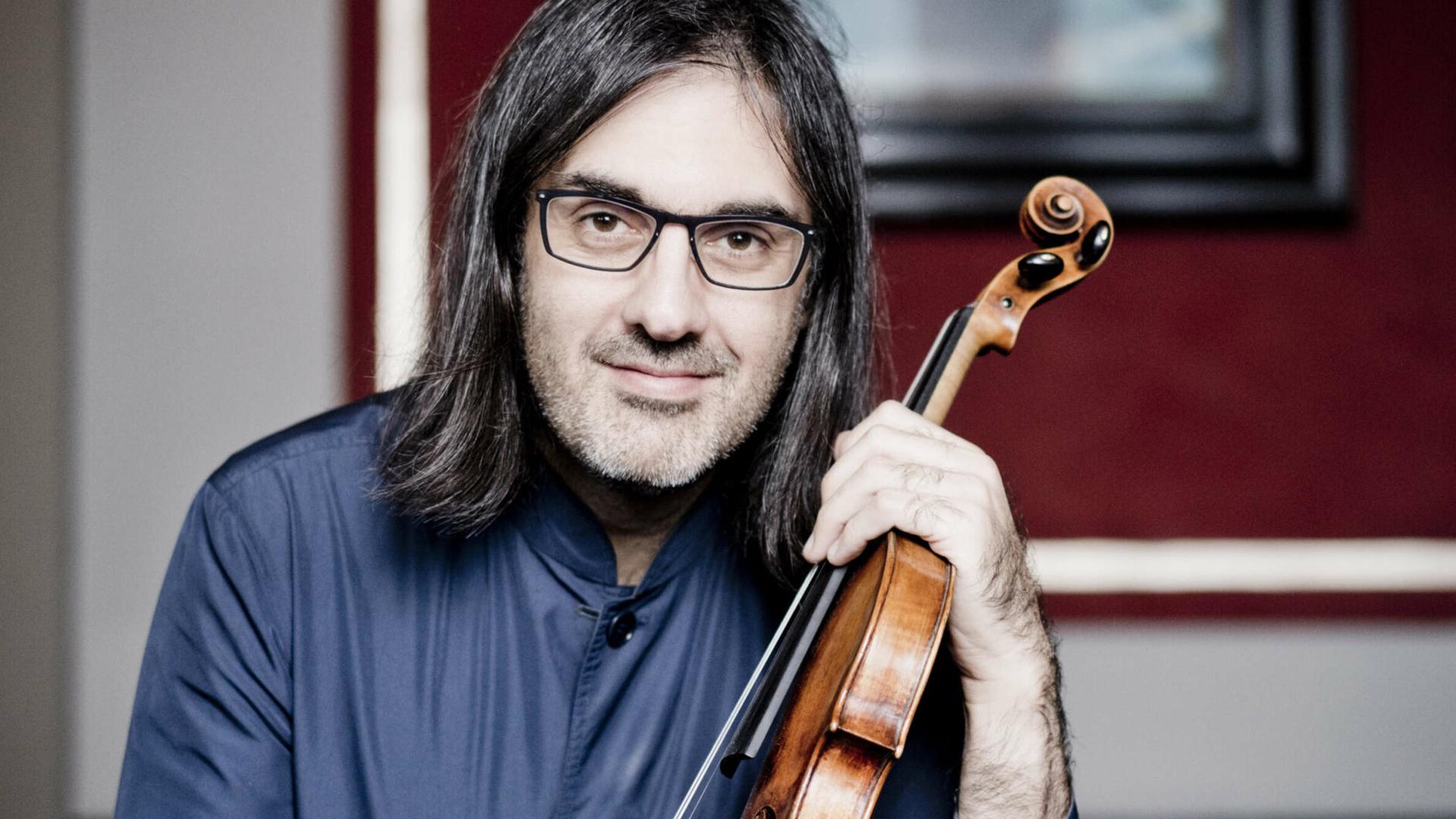 Leonidas Kavakos med sin violin